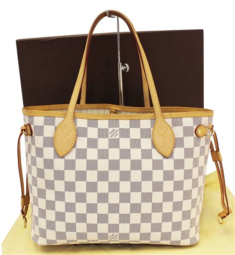 louis vuitton neverfull damier replica|authentic louis vuitton damier azur.